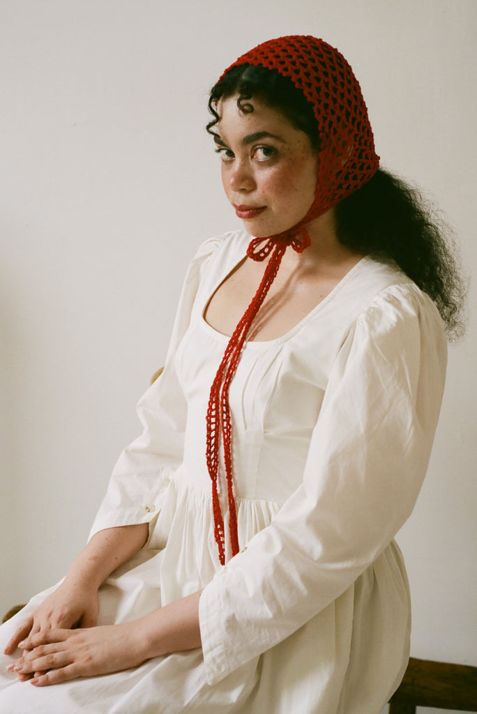 Arachne Bonnet - Red – Samantha Pleet