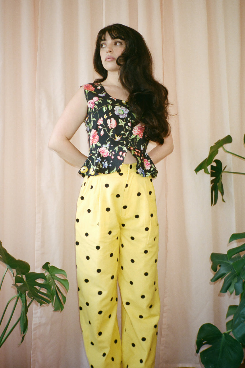 Noble Trouser - Buttercup Linen