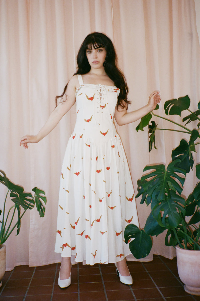 Shield Dress - Heartwing Embroidery