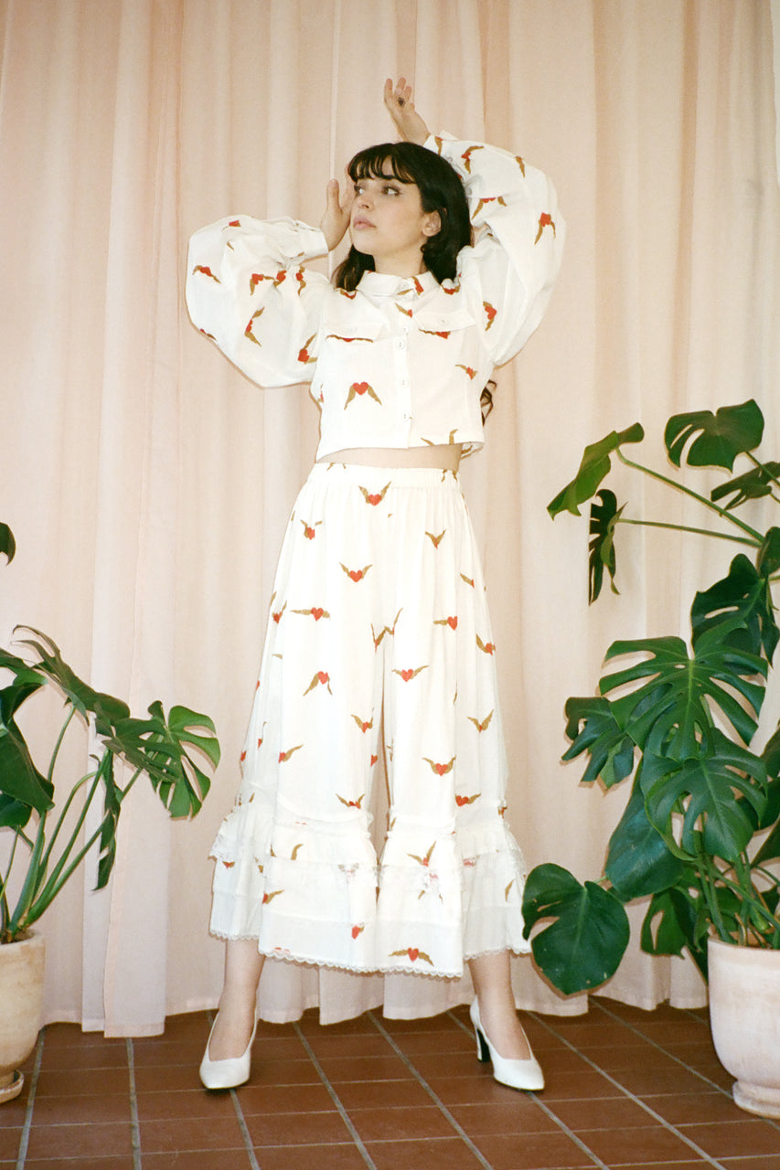 Bergamot Blouse - Heartwing Embroidery