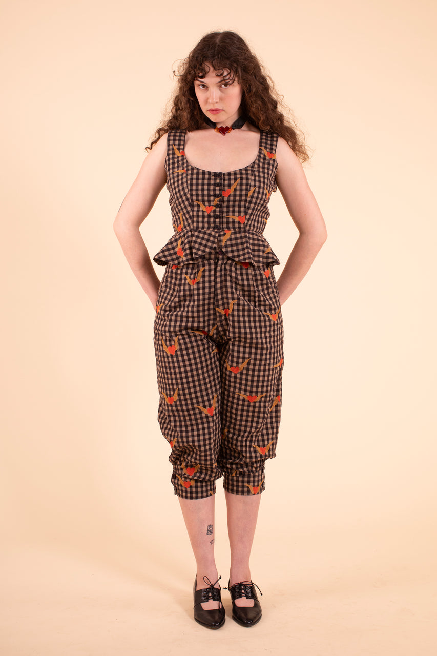 Sappho Corset - Heartwing Embroidery