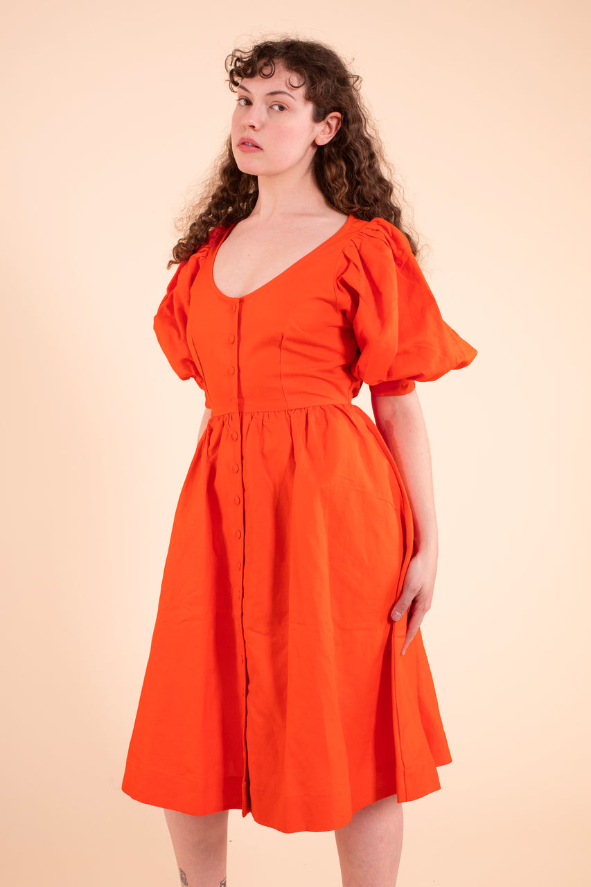 Emma Dress - HKM - Poppy Linen