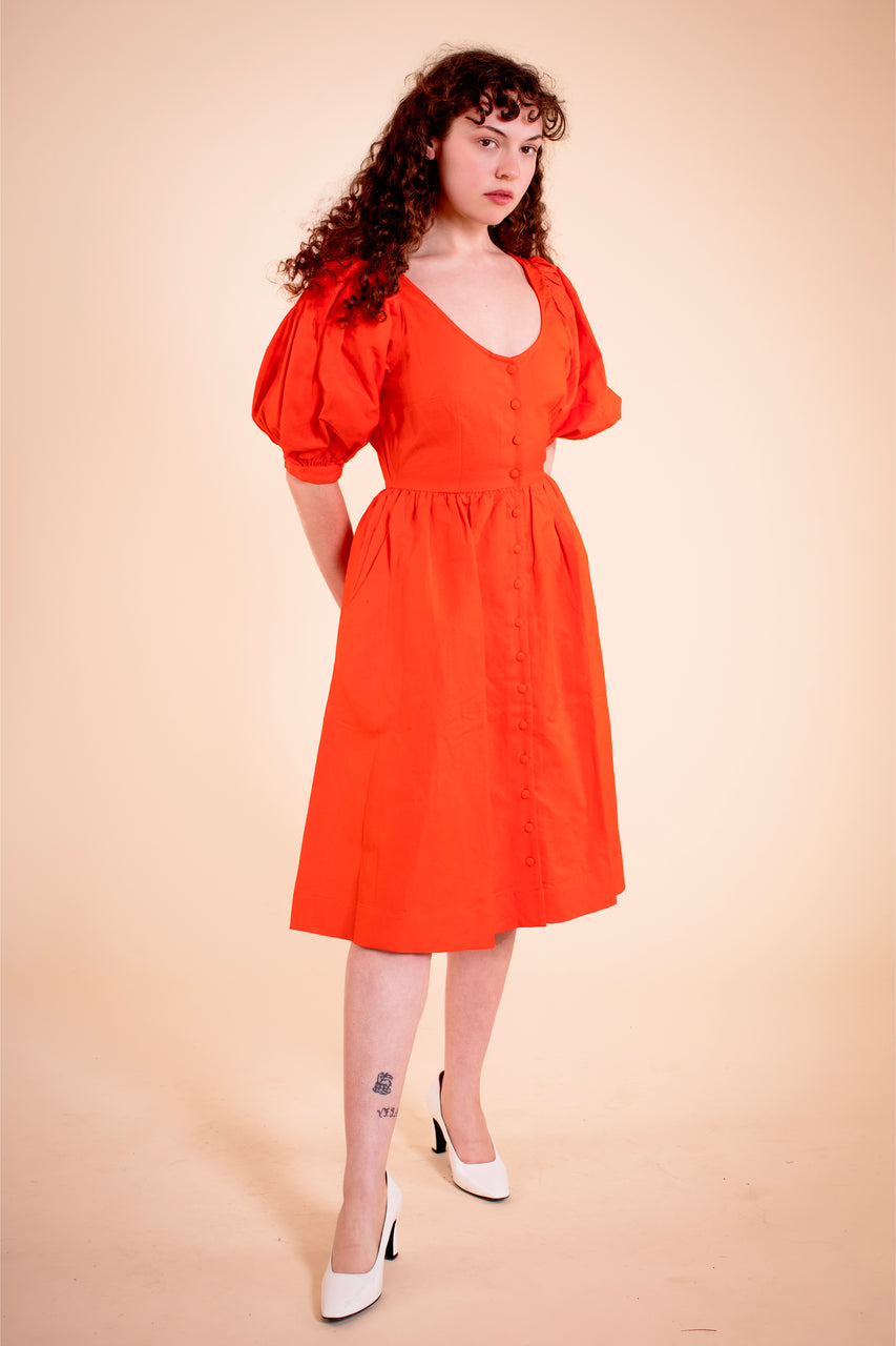 Emma Dress - HKM - Poppy Linen