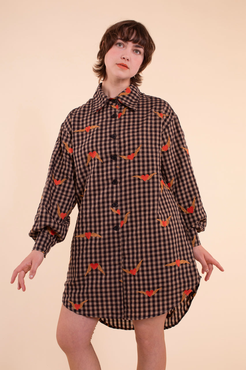 Novella Dress - Heartwing Embroidery