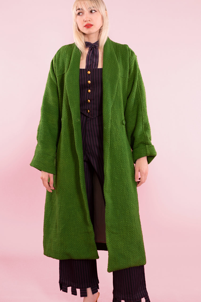 Chronicle Coat - Silk Wool Boucle - Pre Order