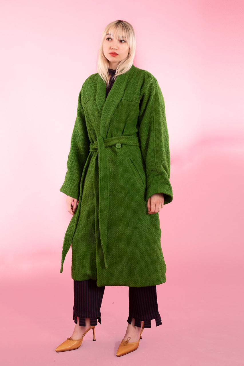 Chronicle Coat - Silk Wool Boucle - Pre Order