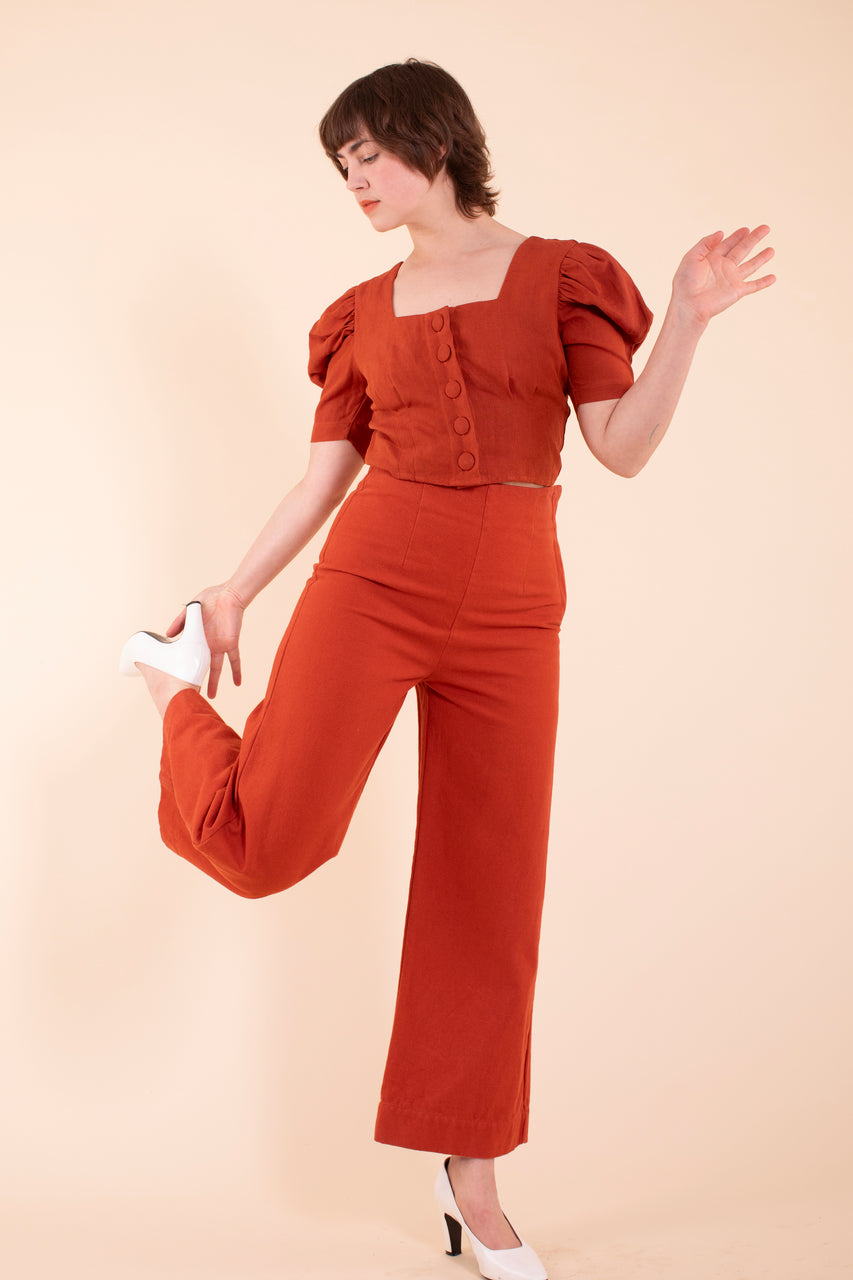 Reed Pants - HKM - Paprika Canvas