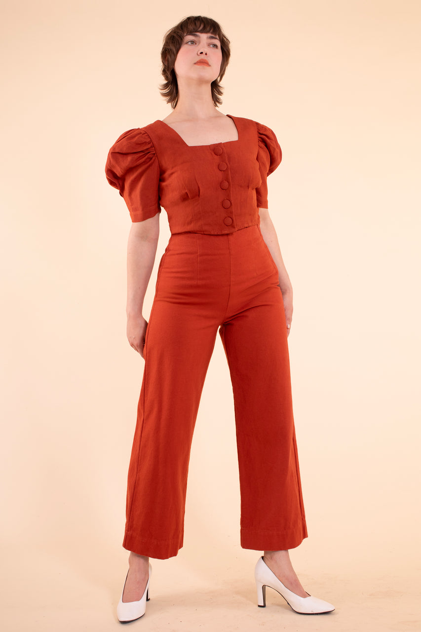 Reed Pants - HKM - Paprika Canvas
