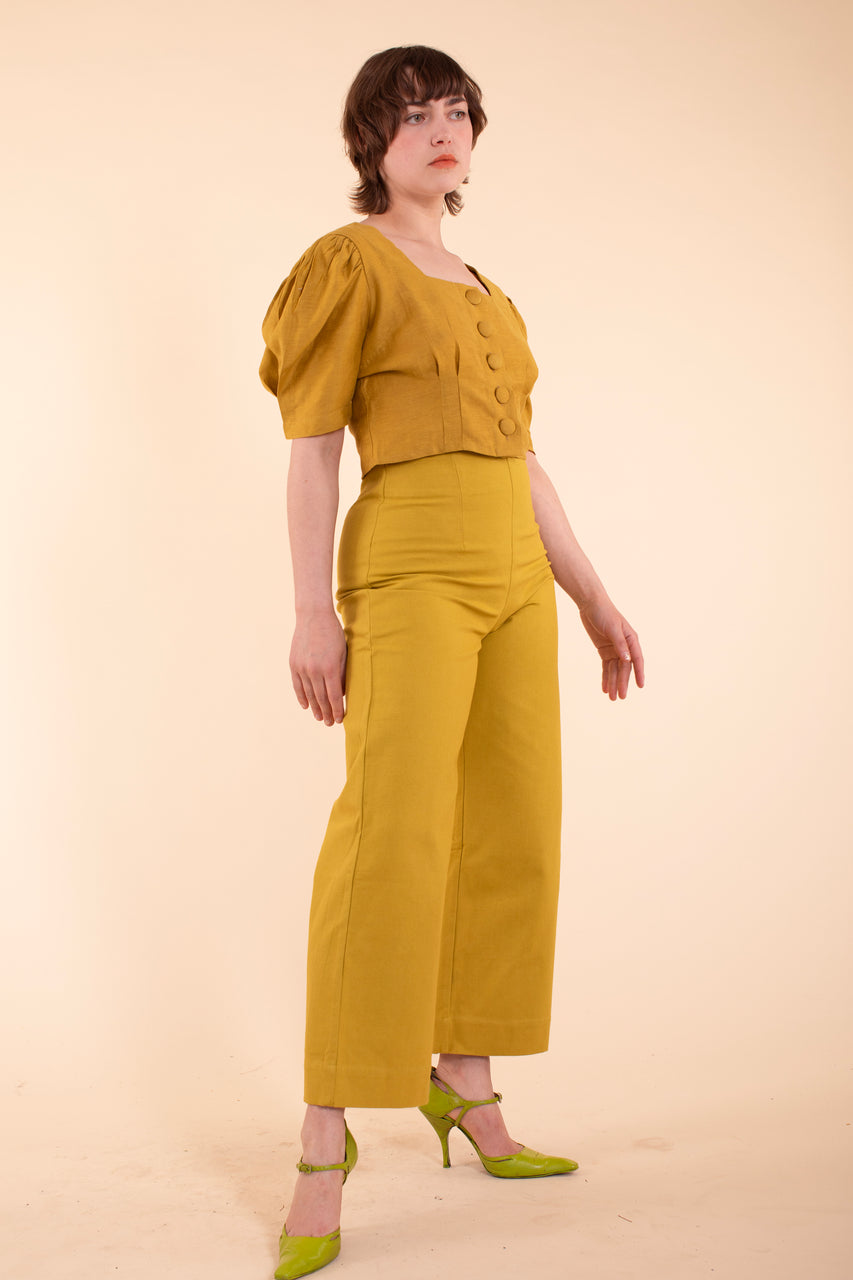Reed Pants - HKM - Mustard Canvas