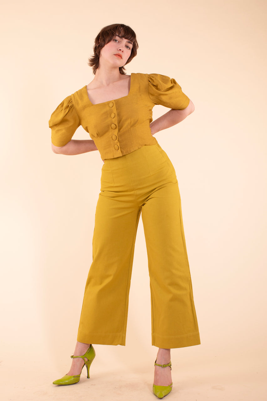 Reed Pants - HKM - Mustard Canvas