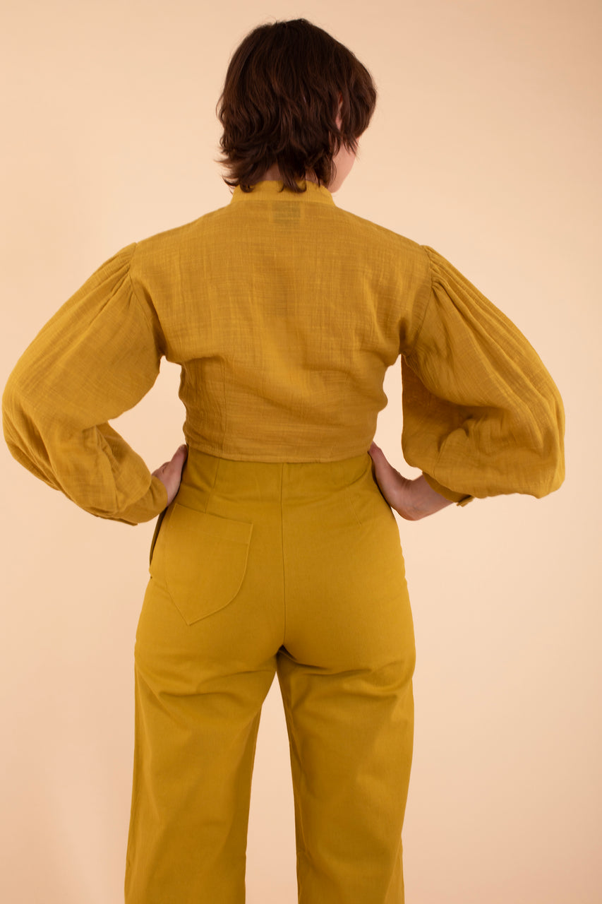 Reed Pants - HKM - Mustard Canvas
