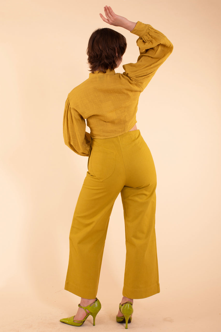 Reed Pants - HKM - Mustard Canvas