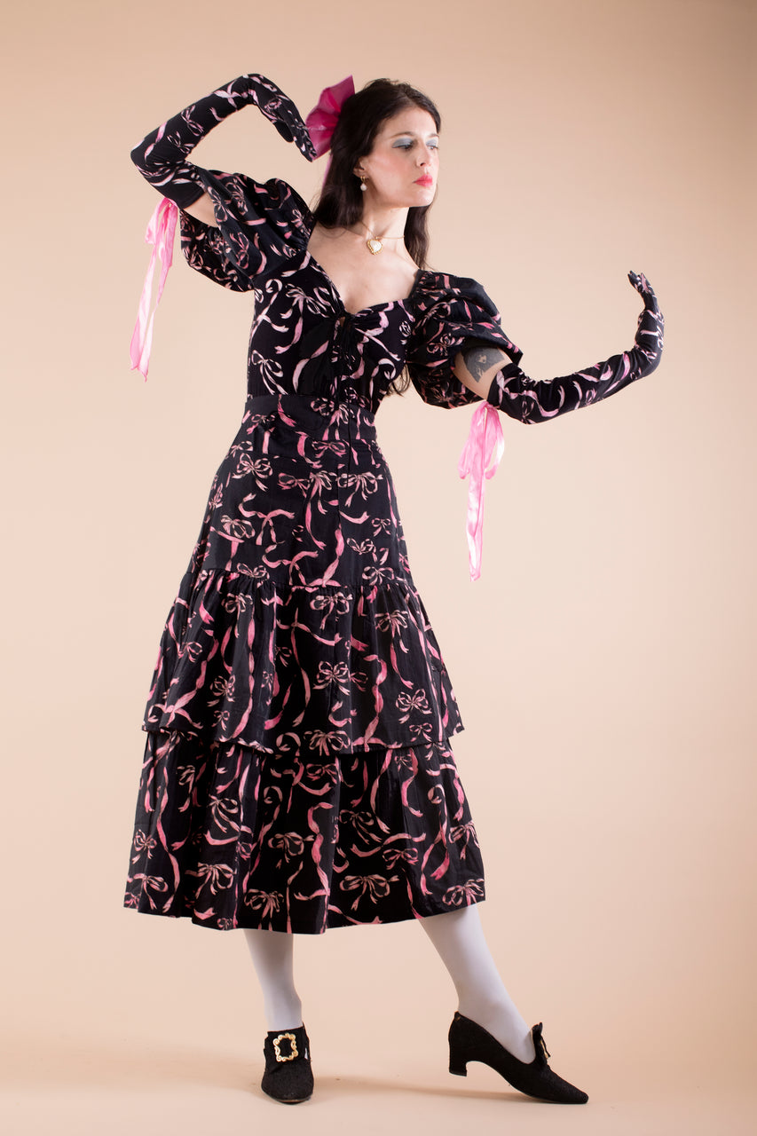 Opera Gloves - Ribbon