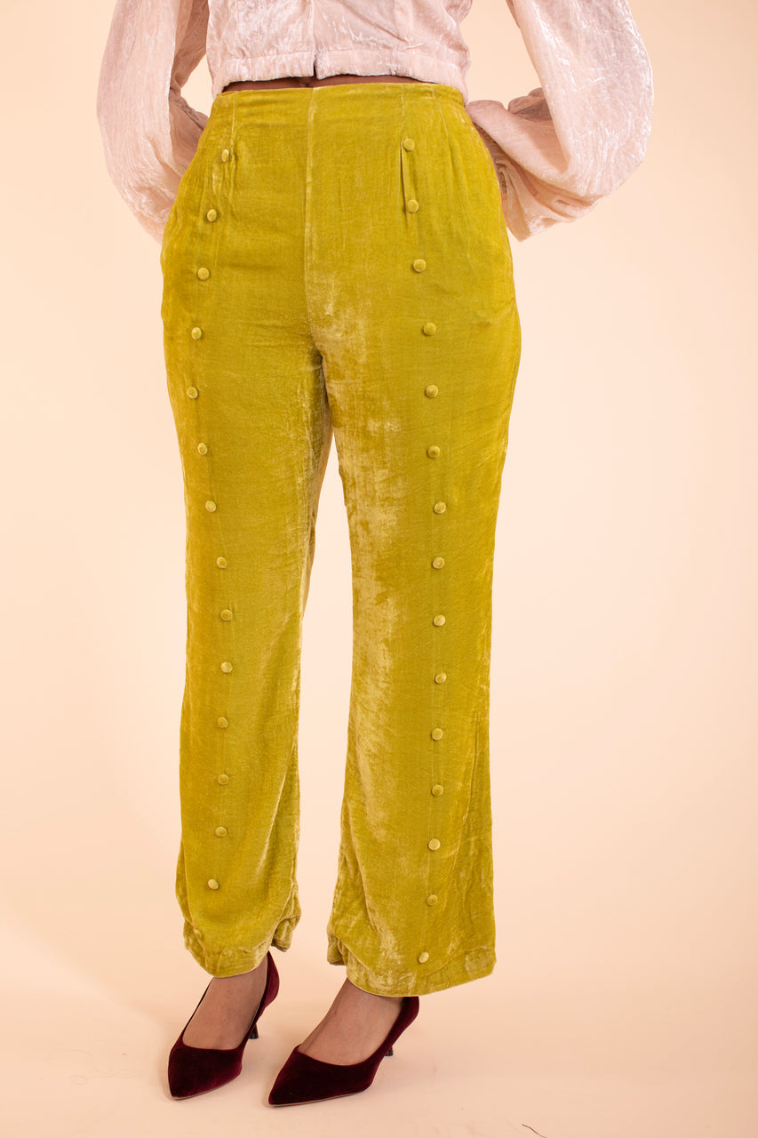 Troy Trouser - HKM - Chartreuse