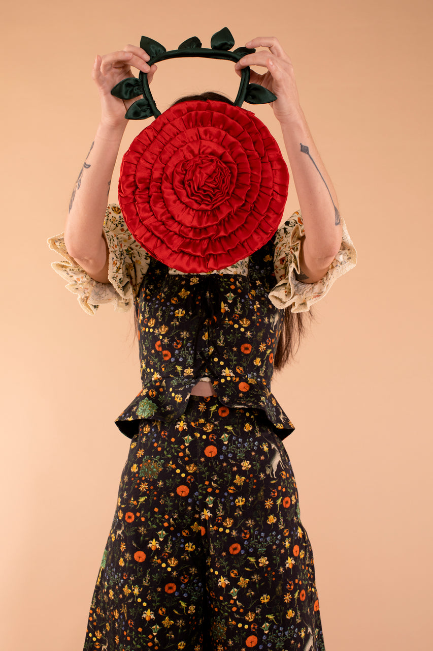Rosebud Bag - Red