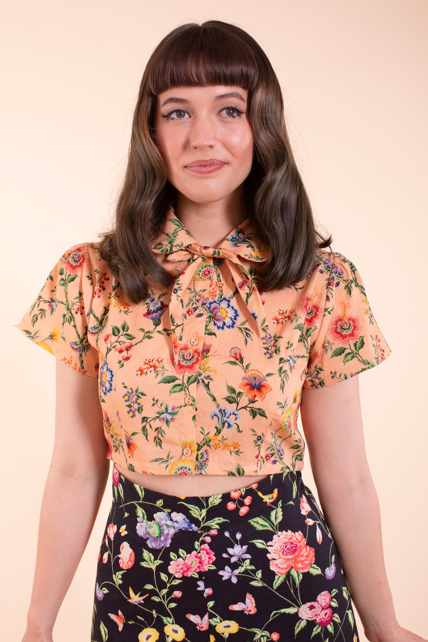 Scout Blouse - Pink Wallflower