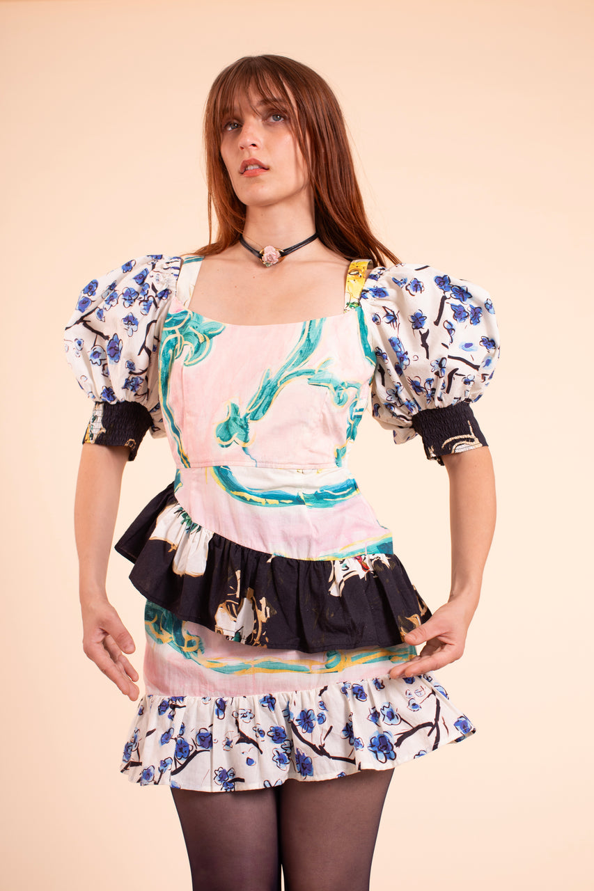Short Porcelain Dress - Mixed Porcelain