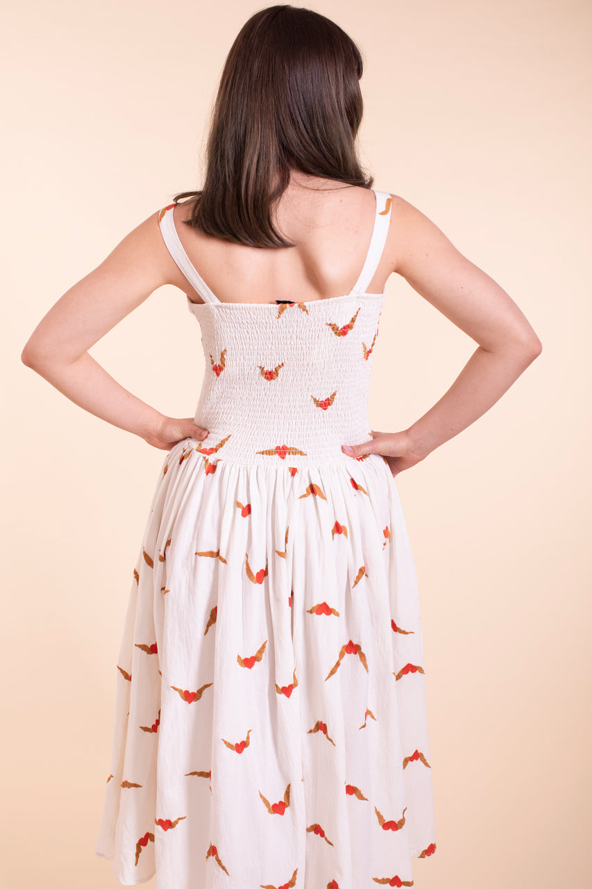 Shield Dress - Heartwing Embroidery