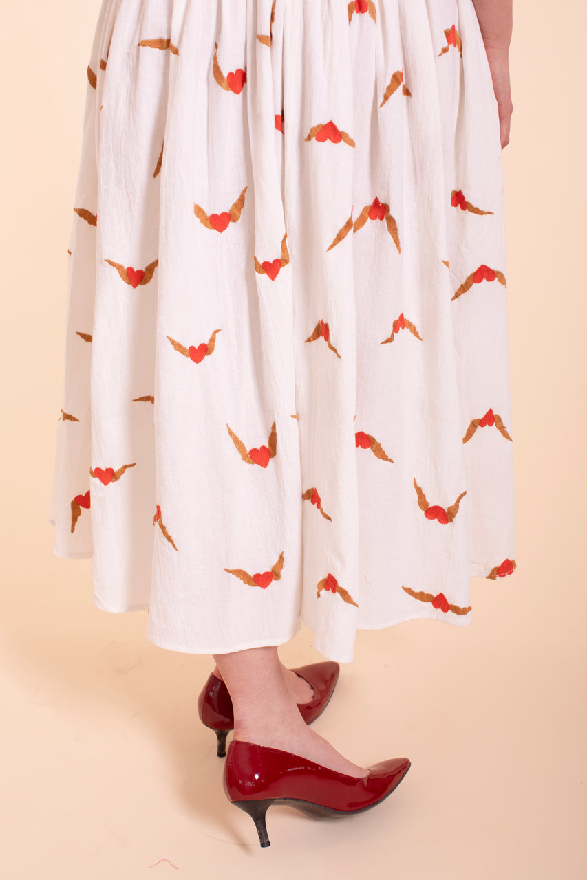 Shield Dress - Heartwing Embroidery