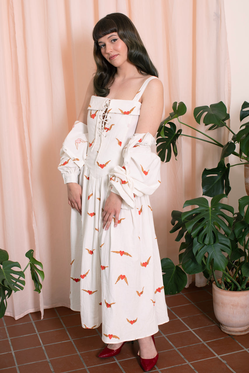 Shield Dress - Heartwing Embroidery