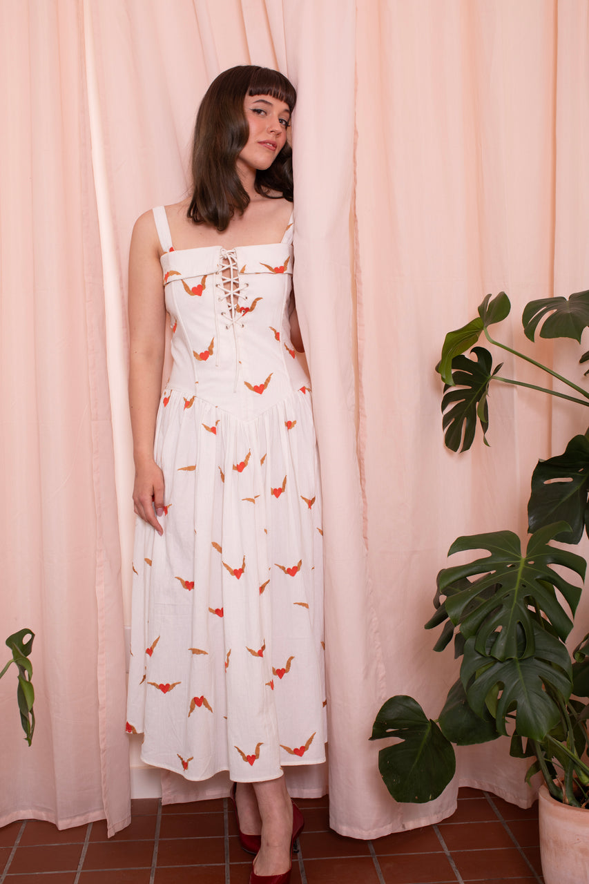 Shield Dress - Heartwing Embroidery