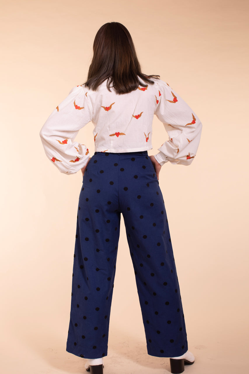Bergamot Blouse - Heartwing Embroidery