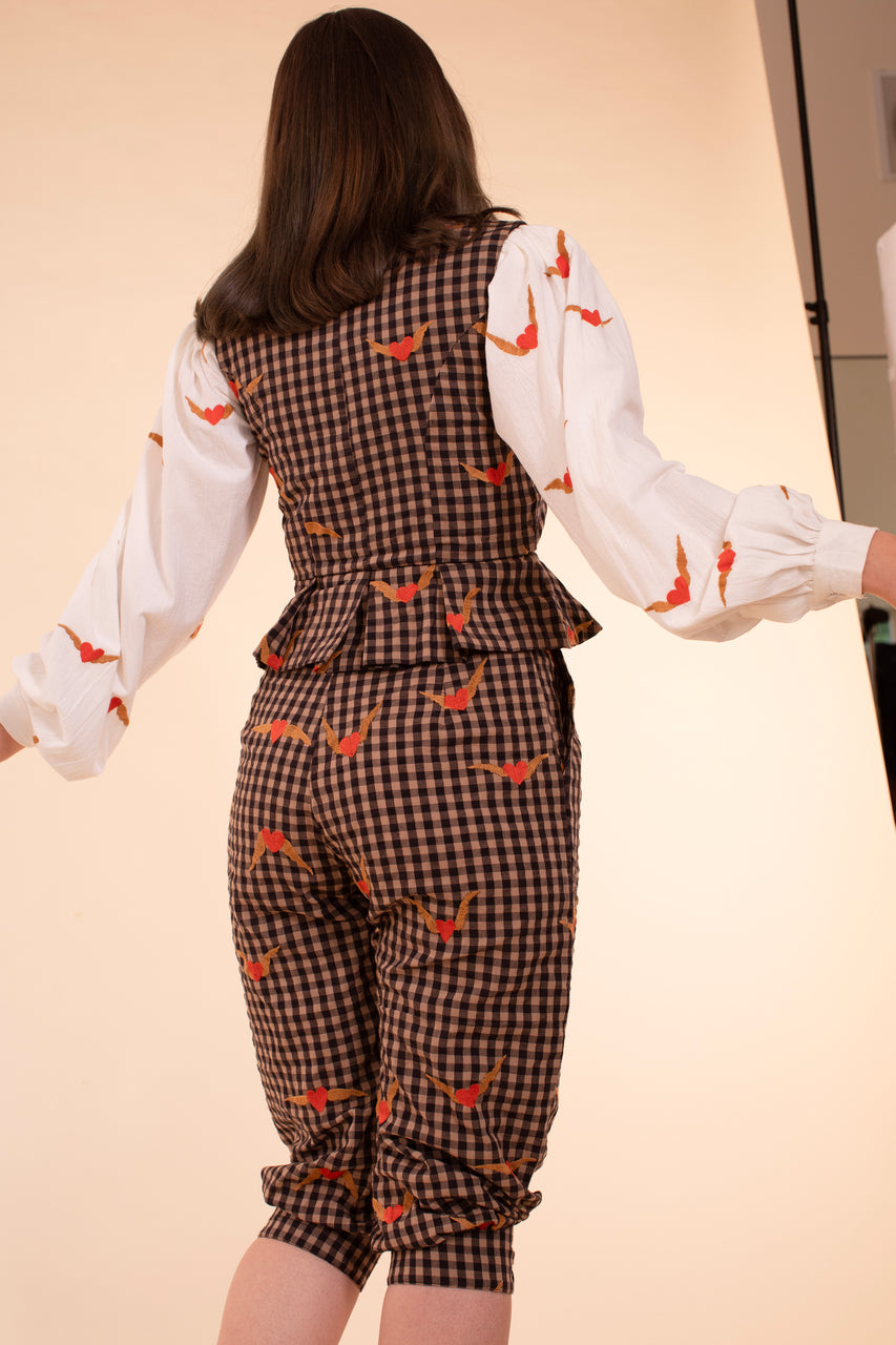 Sappho Corset - Heartwing Embroidery