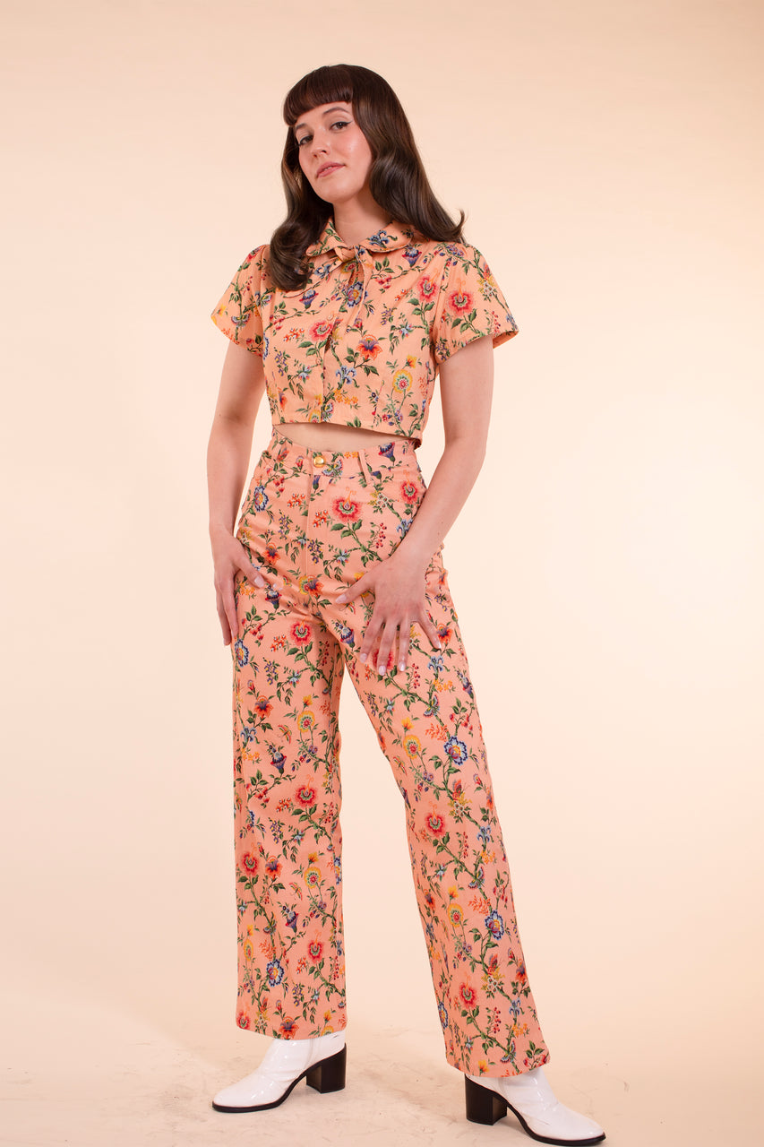 Scout Blouse - Pink Wallflower
