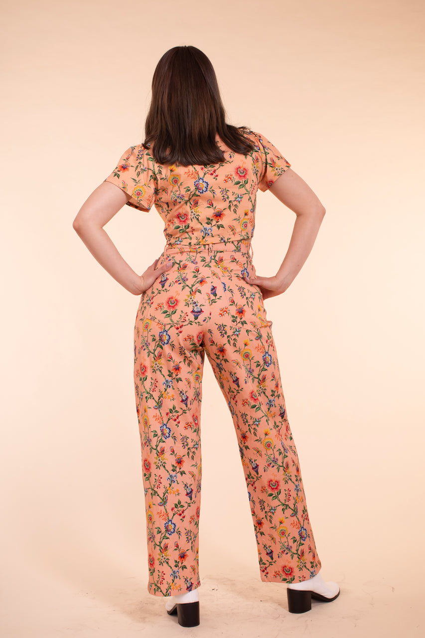 Scout Blouse - Pink Wallflower