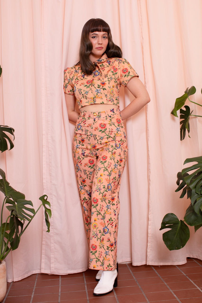 Scout Blouse - Pink Wallflower