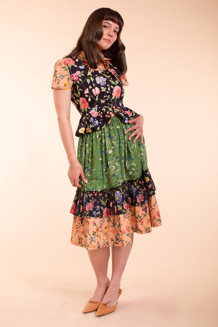 Sonnet Skirt - Wallpaper Prints