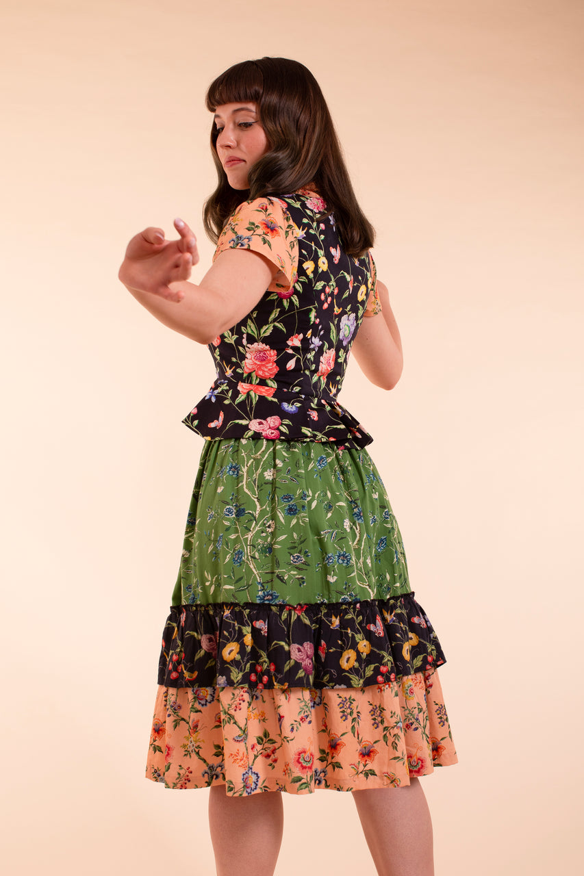 Sonnet Skirt - Wallpaper Prints
