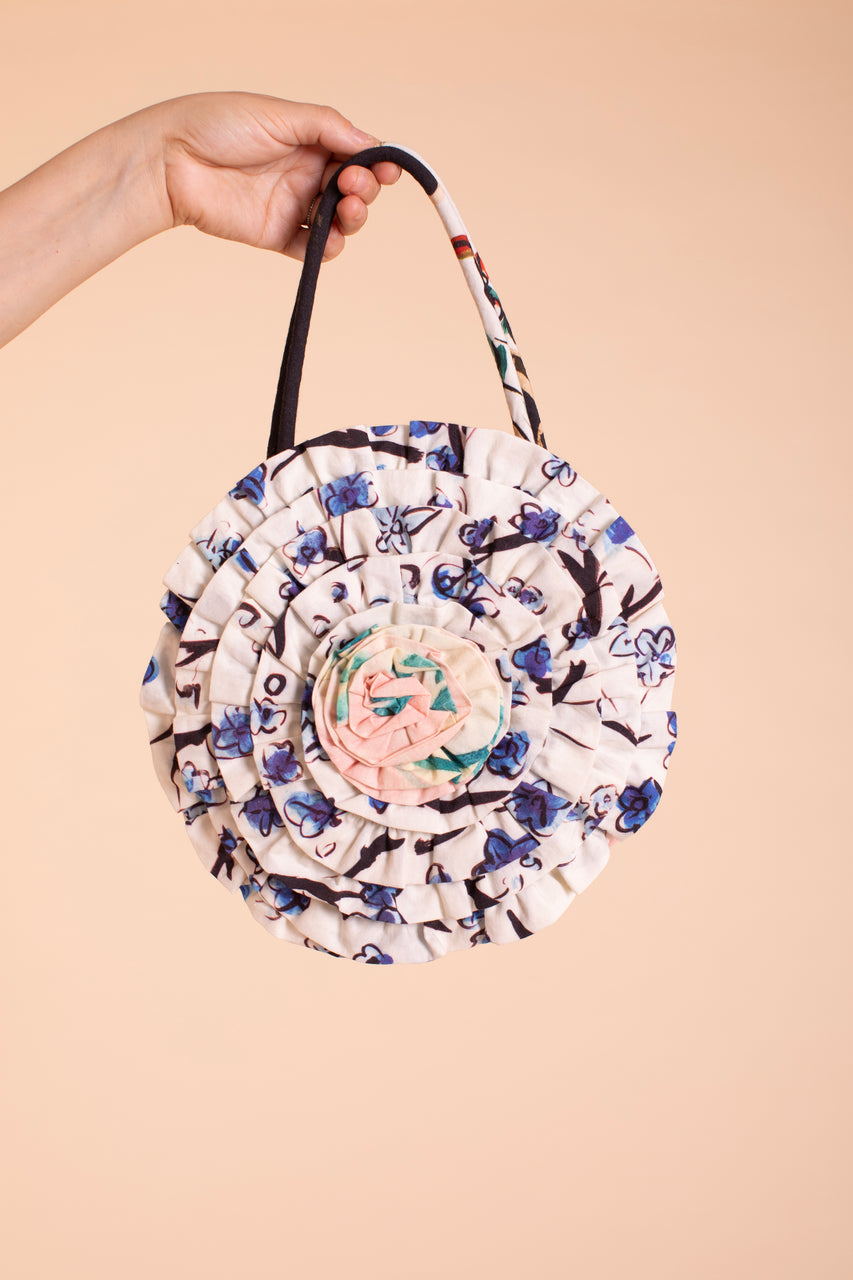Rosebud Bag - Mixed Porcelain