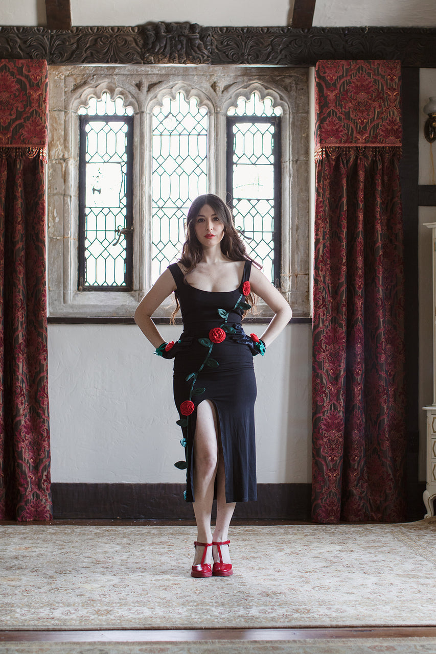 Climbing Rose Dress