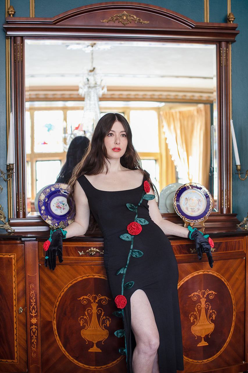 Climbing Rose Dress