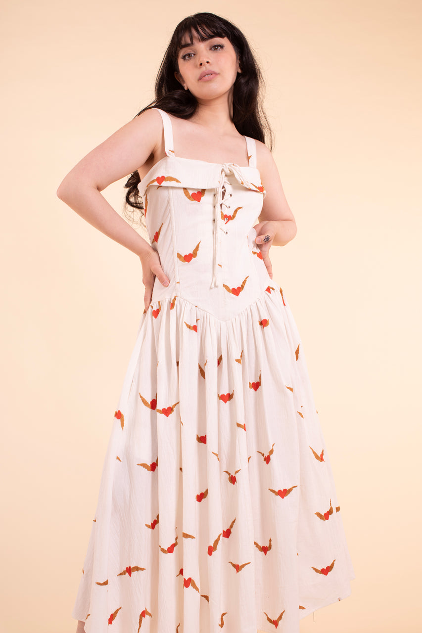Shield Dress - Heartwing Embroidery