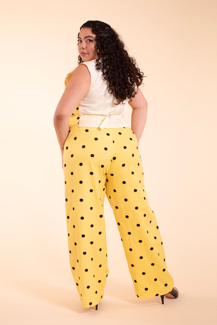 Noble Vest - Buttercup Linen