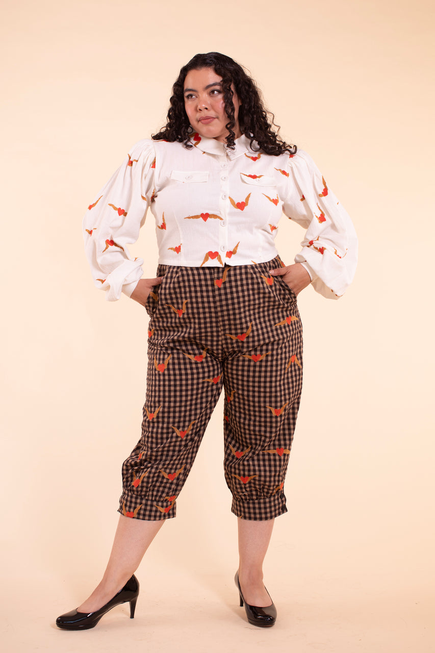 Bergamot Blouse - Heartwing Embroidery