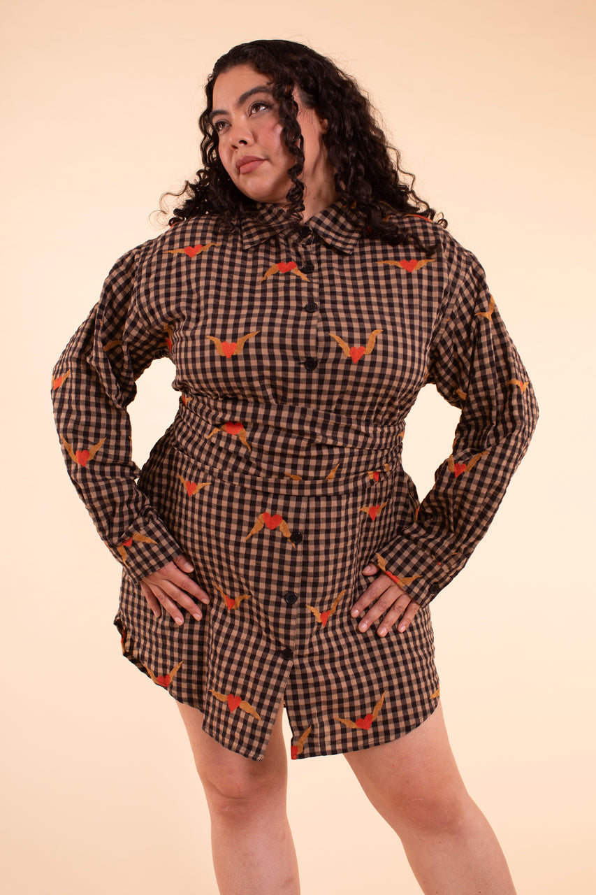 Novella Dress - Heartwing Embroidery
