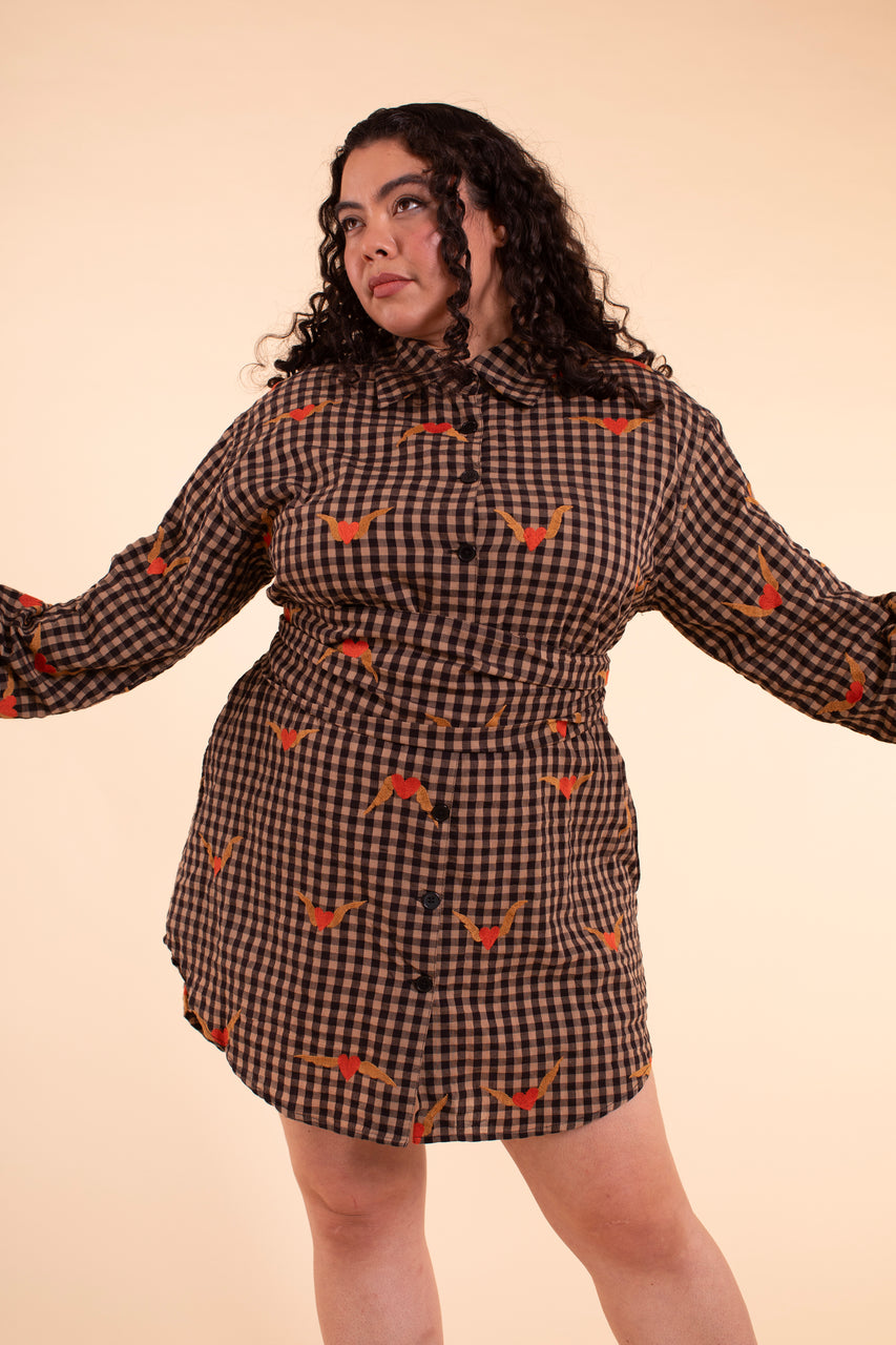 Novella Dress - Heartwing Embroidery