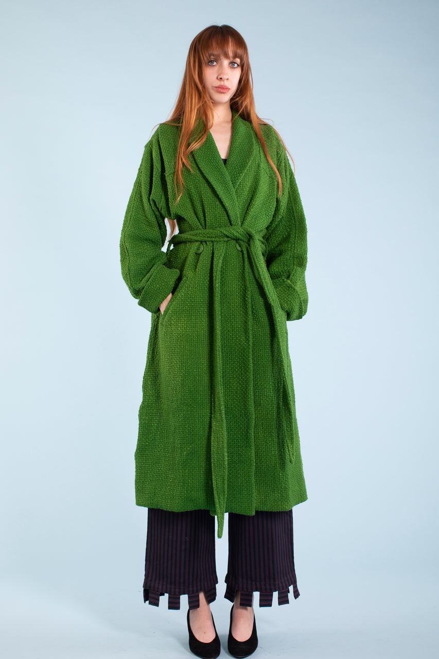 Chronicle Coat - Silk Wool Boucle - Pre Order