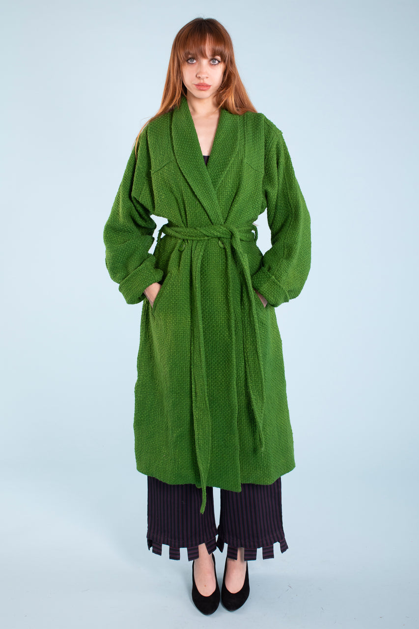 Chronicle Coat - Silk Wool Boucle - Pre Order
