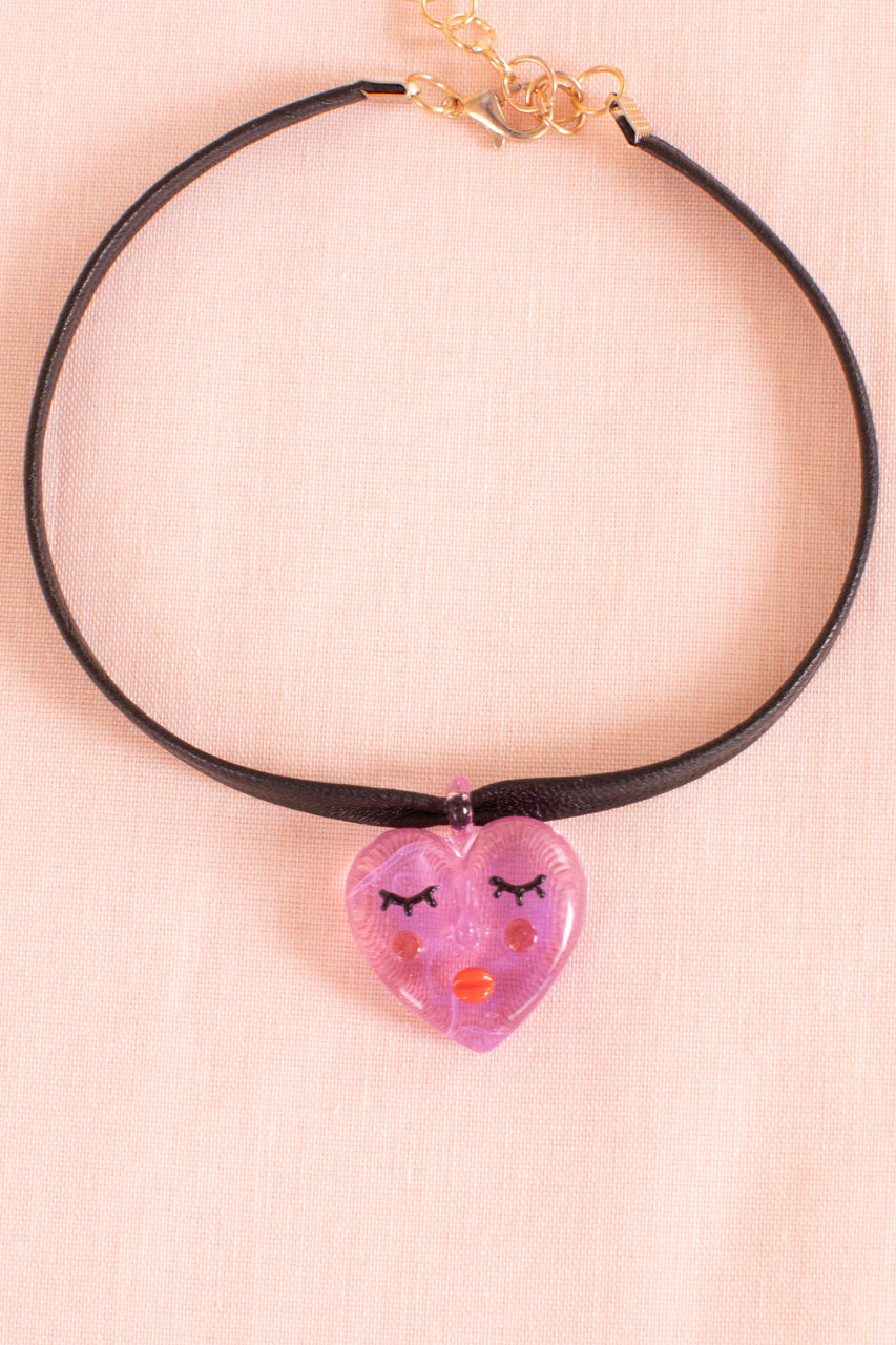 Valentine Choker - Pink