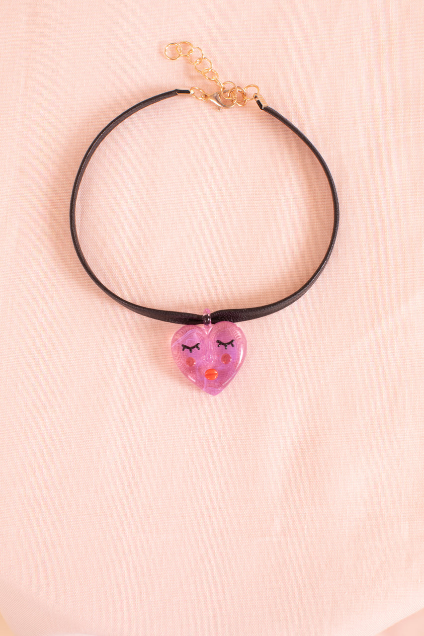 Valentine Choker - Pink