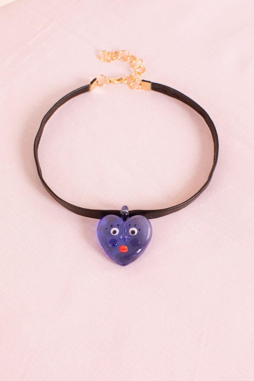 Valentine Choker - Blue
