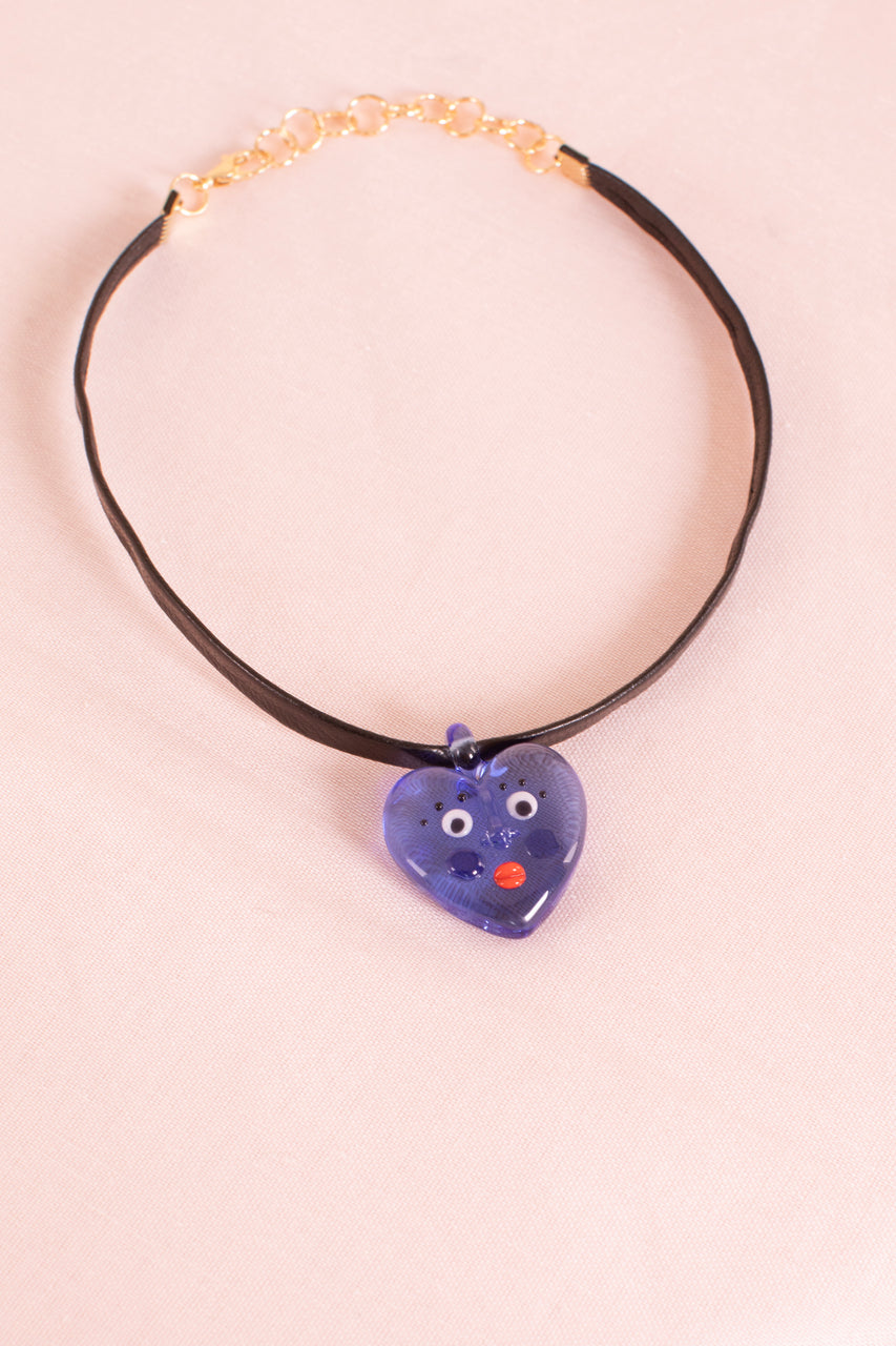 Valentine Choker - Blue