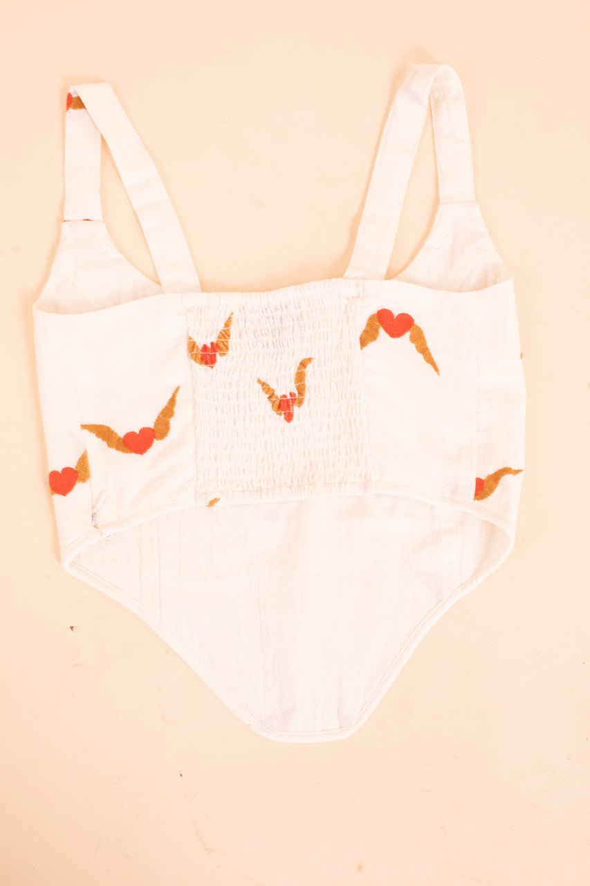Valor Corset - Heartwing Embroidery
