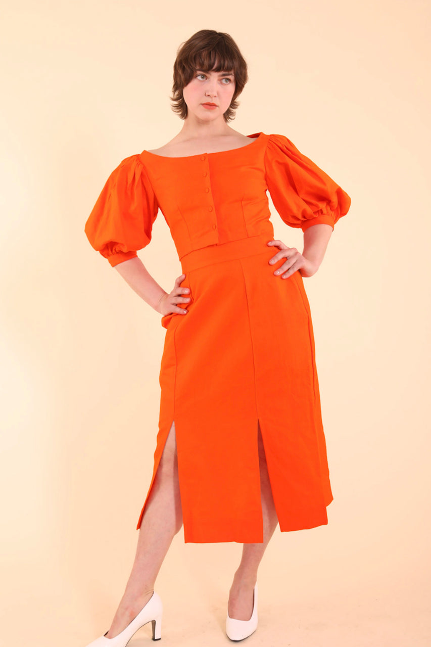 Emma Skirt - HKM - Poppy Linen -