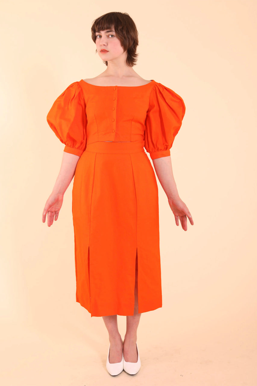 Emma Skirt - HKM - Poppy Linen -