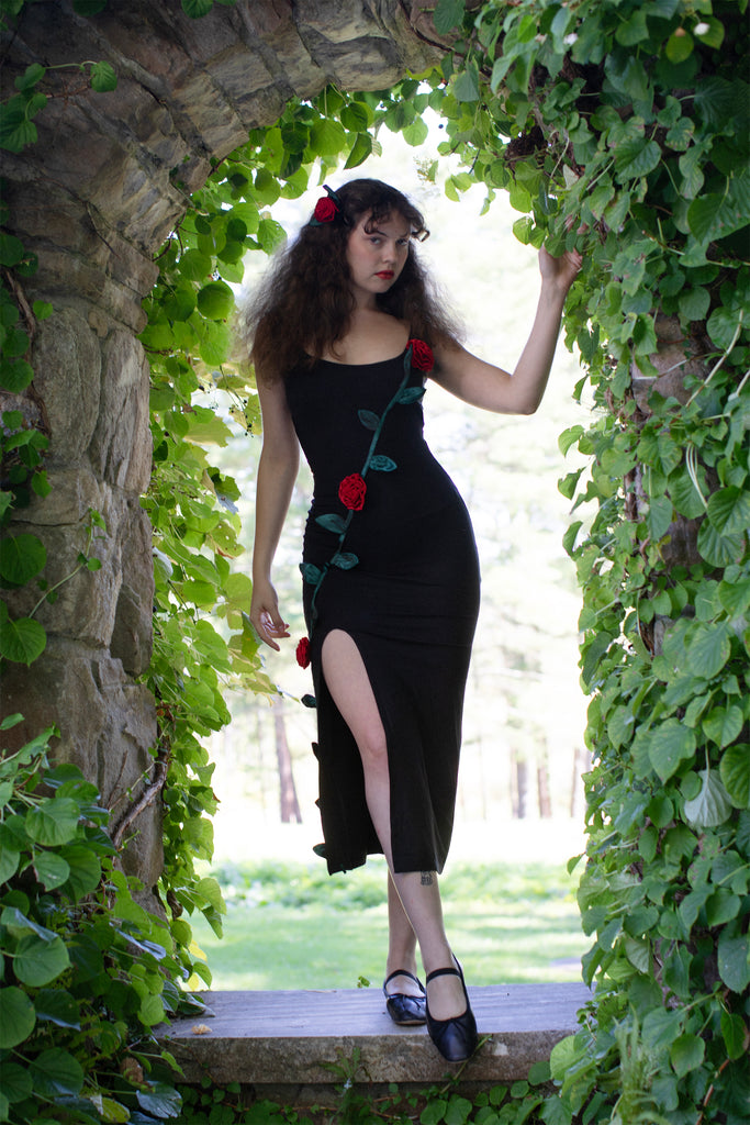 Climbing Rose Dress - 5X Climbing Rose Dress - 5X